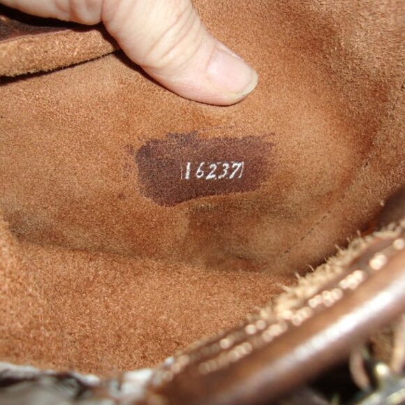 S-131 WOMENS FRYE VERONICA SLOUCH BROWN LEATHER ENGINEER BOOTS - Picture 15 of 16